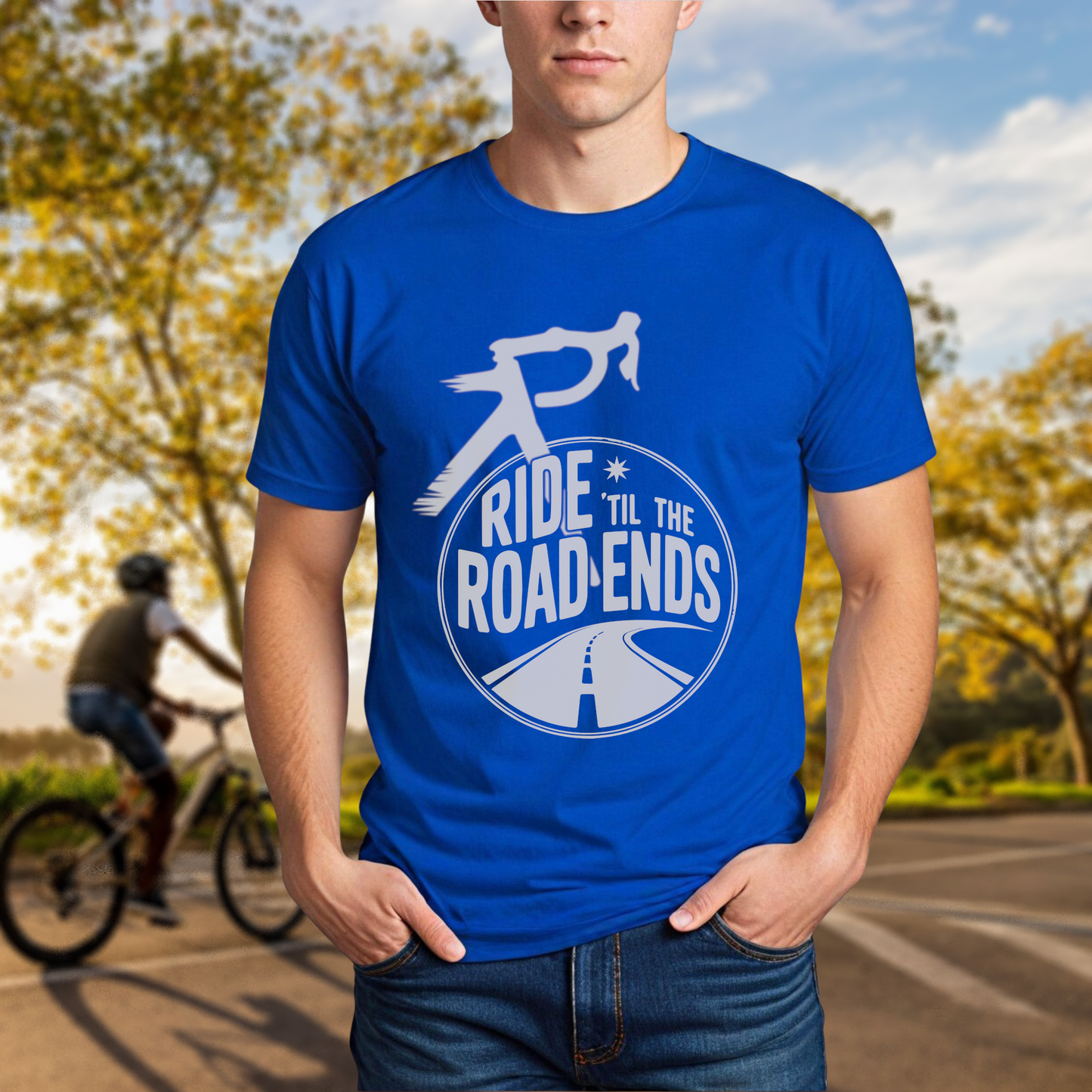 Ride 'Til the Road Ends Tee - Chainline Collective