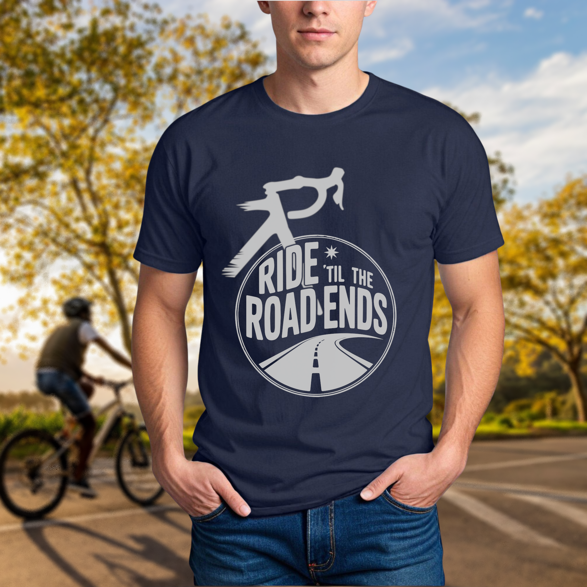 Ride 'Til the Road Ends Tee - Chainline Collective