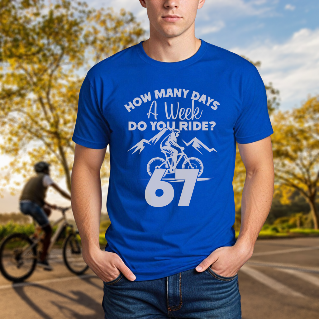 "How Many Days a Week do You Ride?" Tee - Chainline Collective