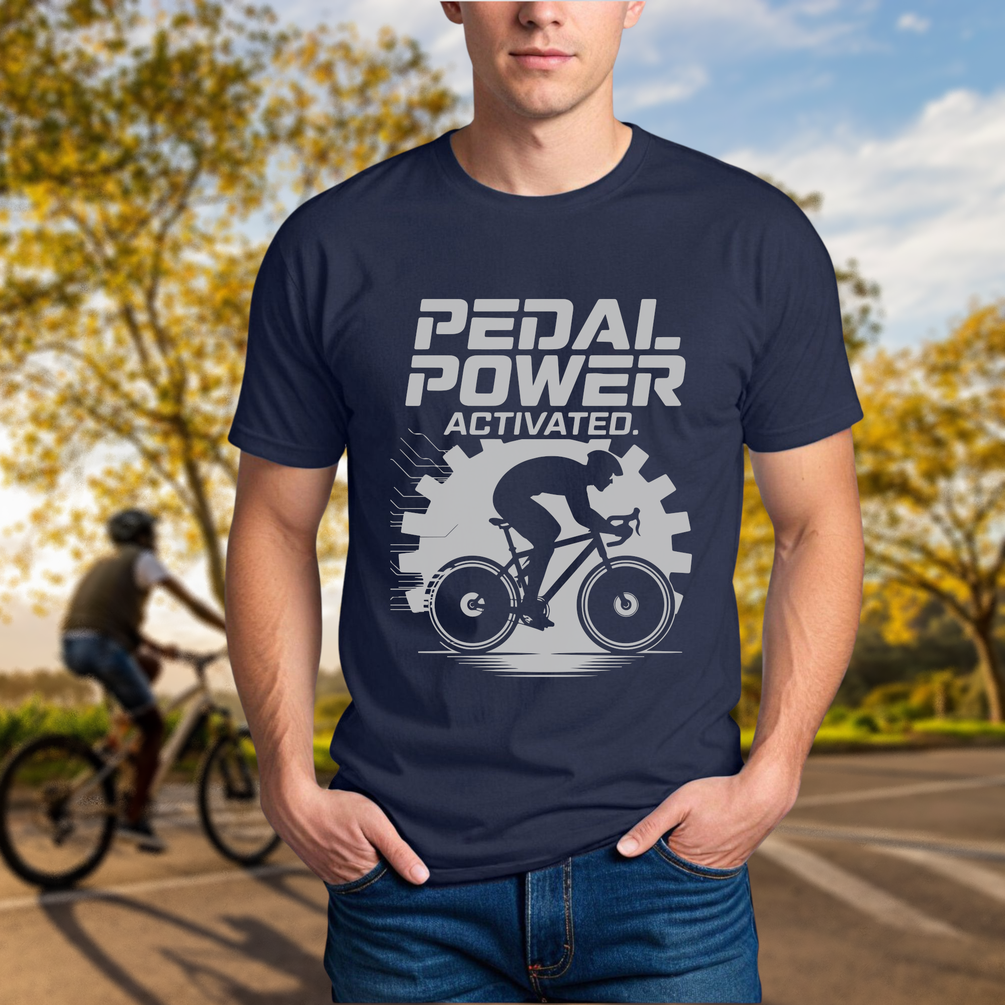 Pedal Power Activated Tee - Chainline Collective