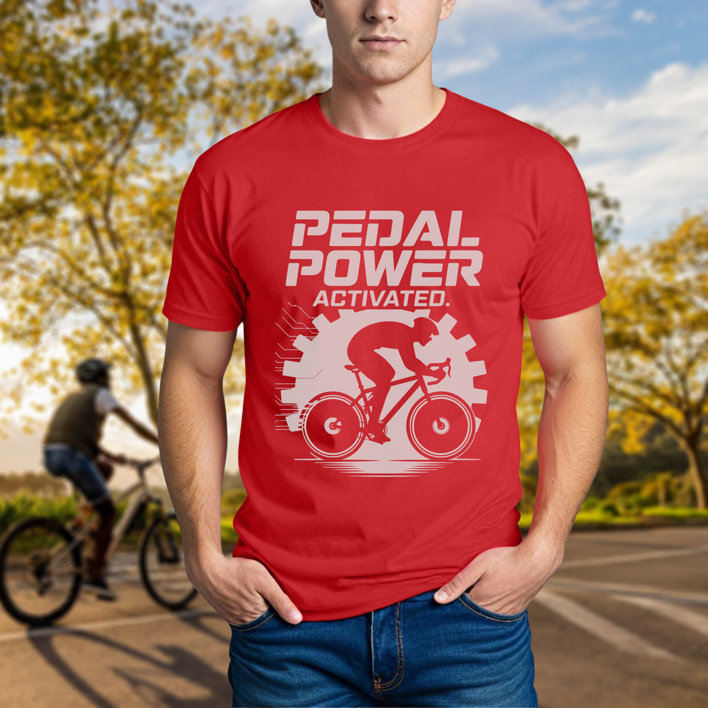 Pedal Power Activated Tee - Chainline Collective