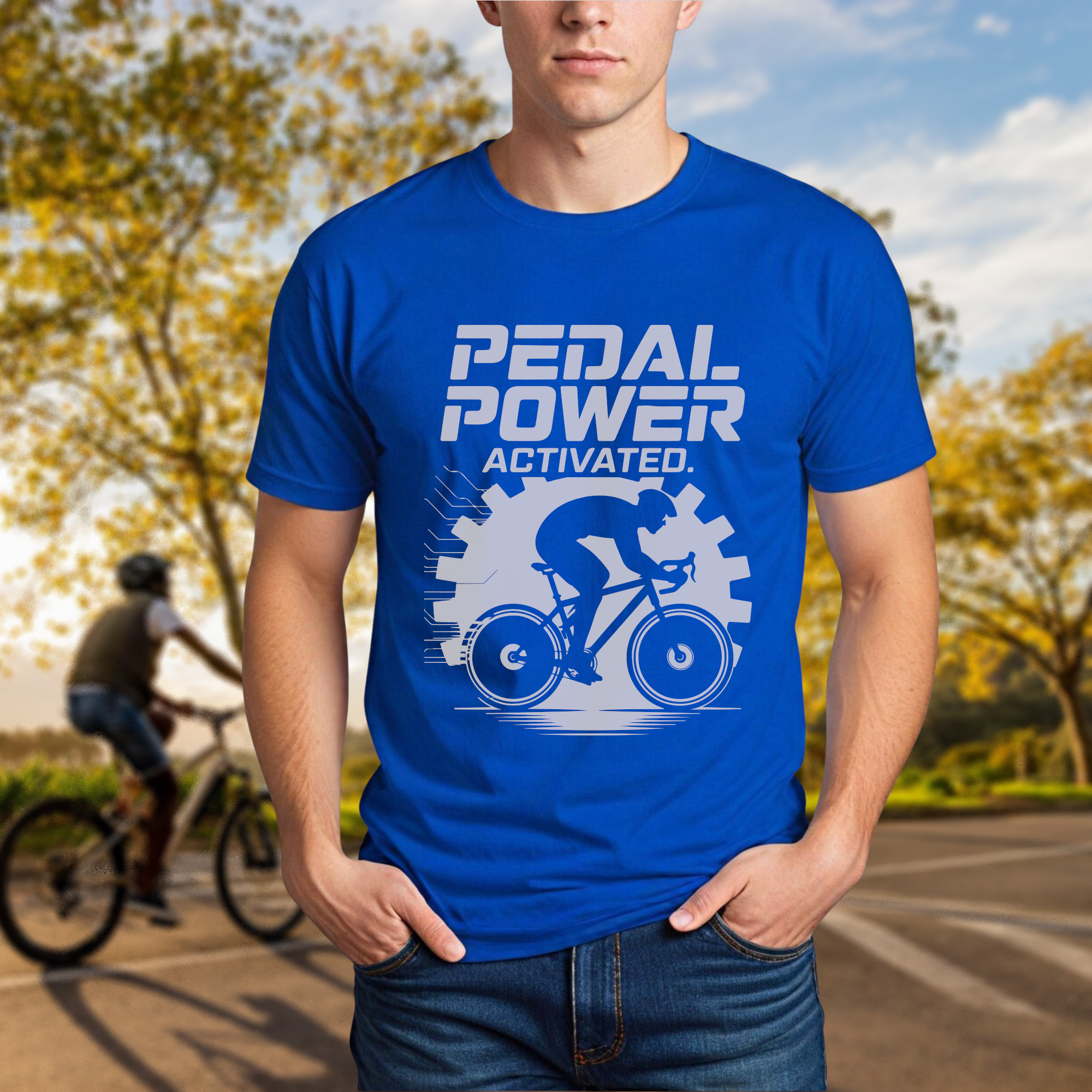 Pedal Power Activated Tee - Chainline Collective