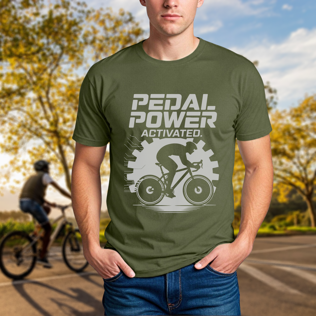 Pedal Power Activated Tee - Chainline Collective