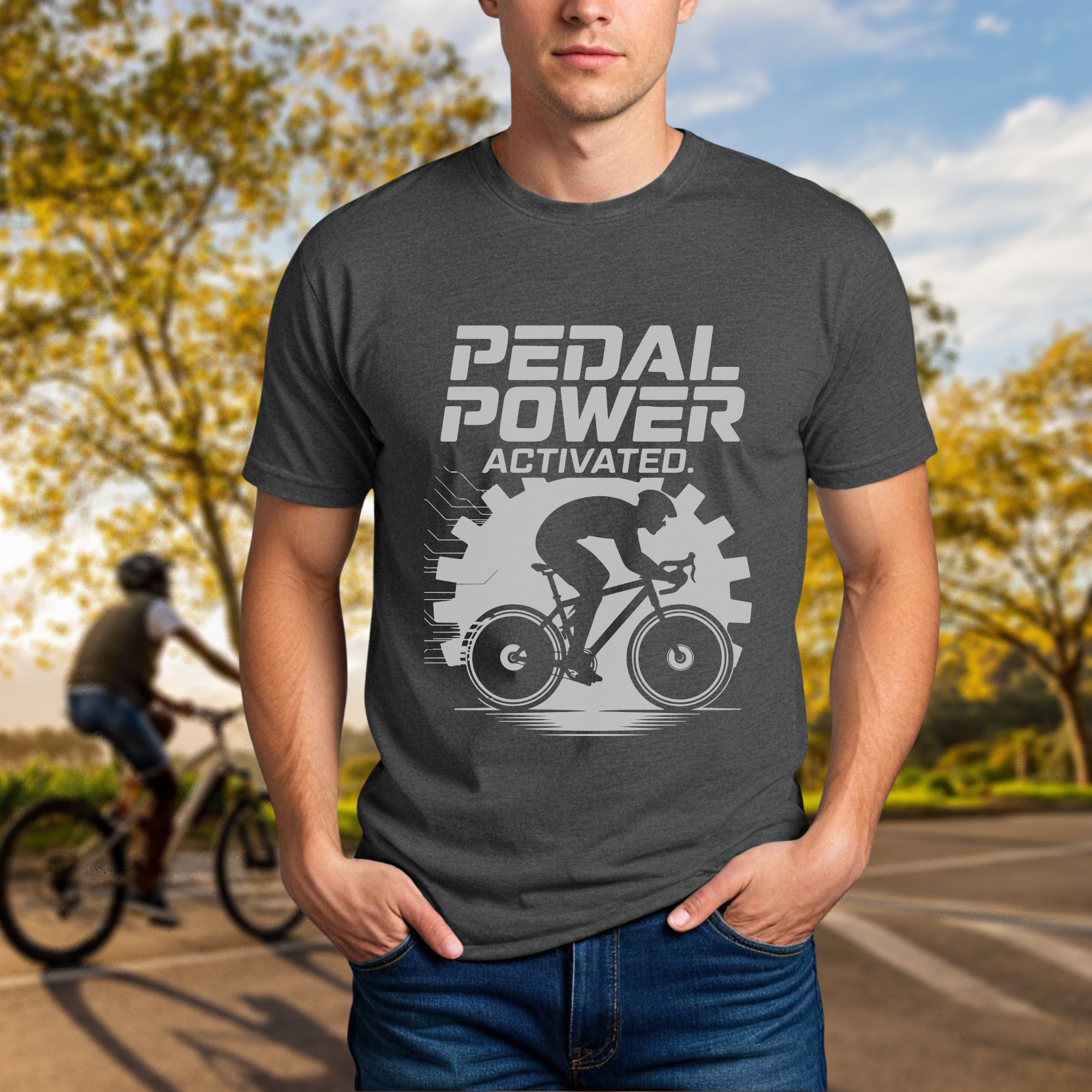 Pedal Power Activated Tee - Chainline Collective