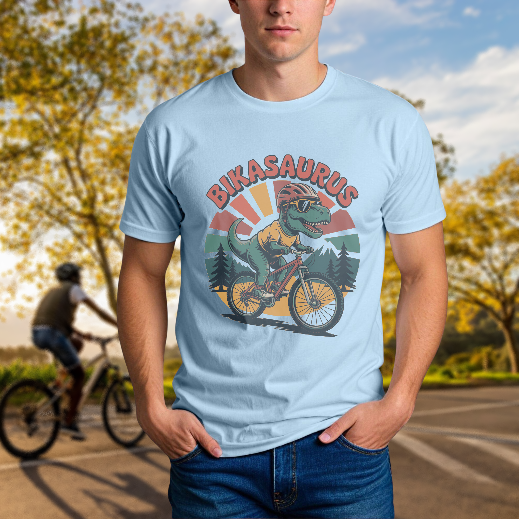 Bikasaurus Tee - Chainline Collective