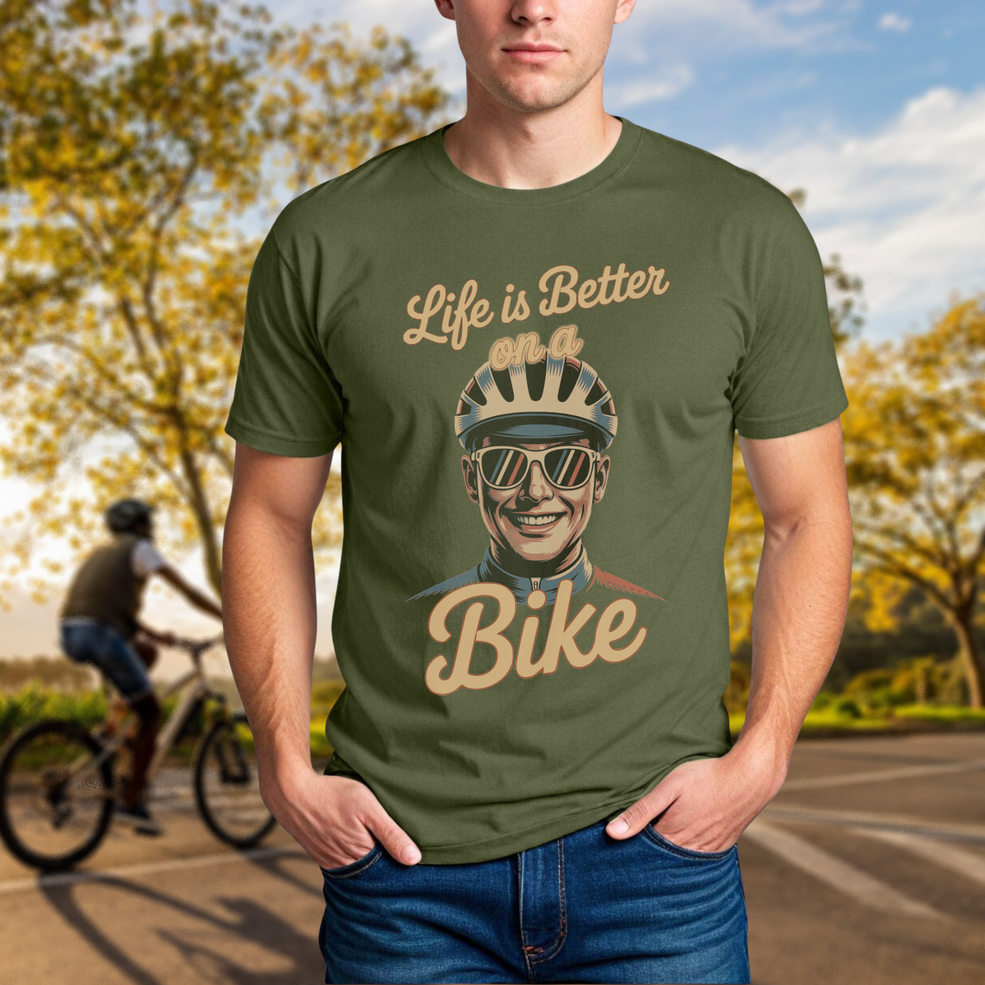 Life Is Better on a Bike Tee - Chainline Collective