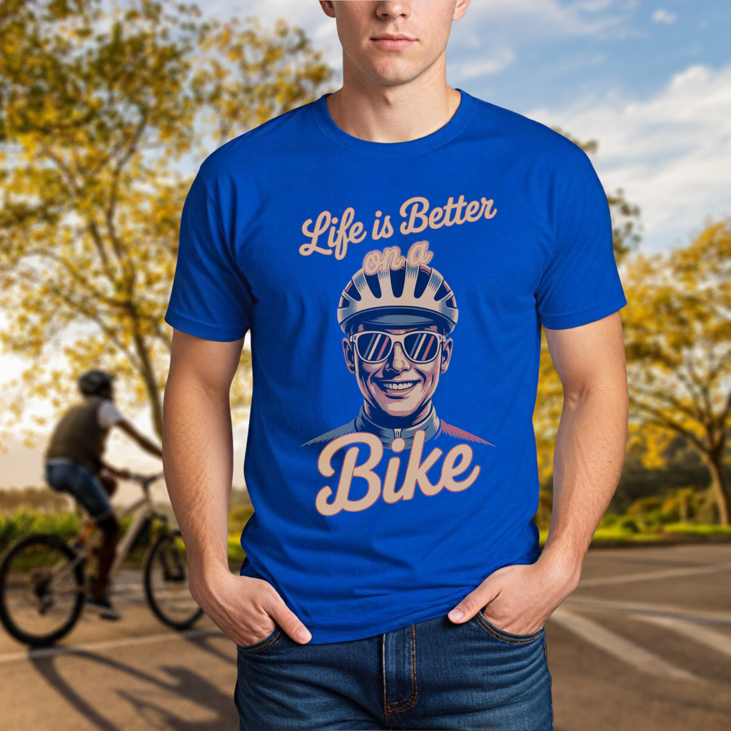 Life Is Better on a Bike Tee - Chainline Collective