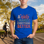 A Bike Makes Everything Better Tee - Chainline Collective
