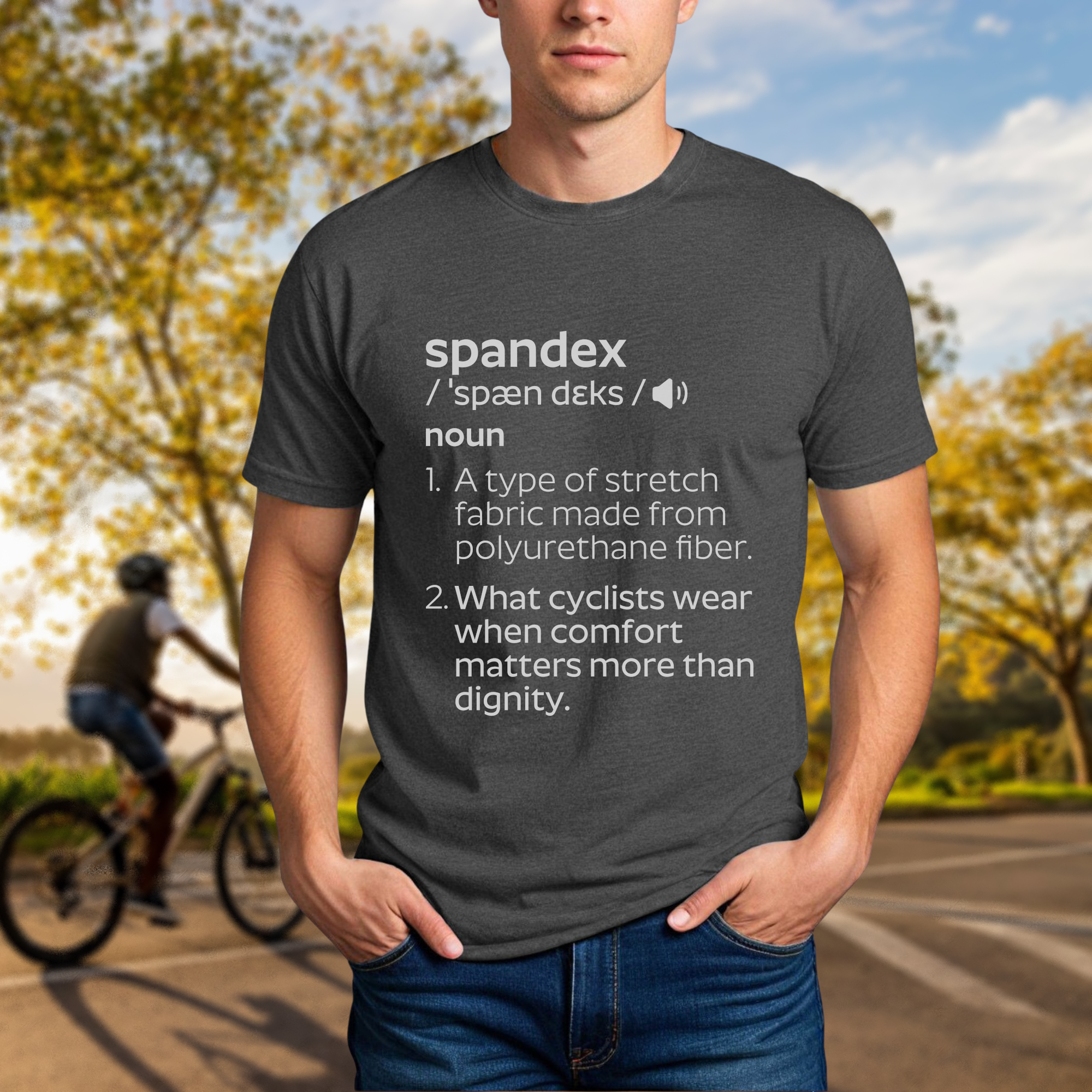 Spandex Definition Tee - Chainline Collective