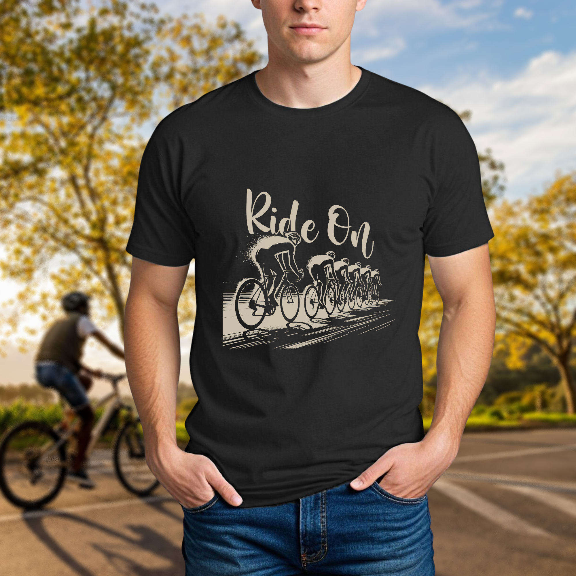"Ride On" Paceline Tee - Chainline Collective