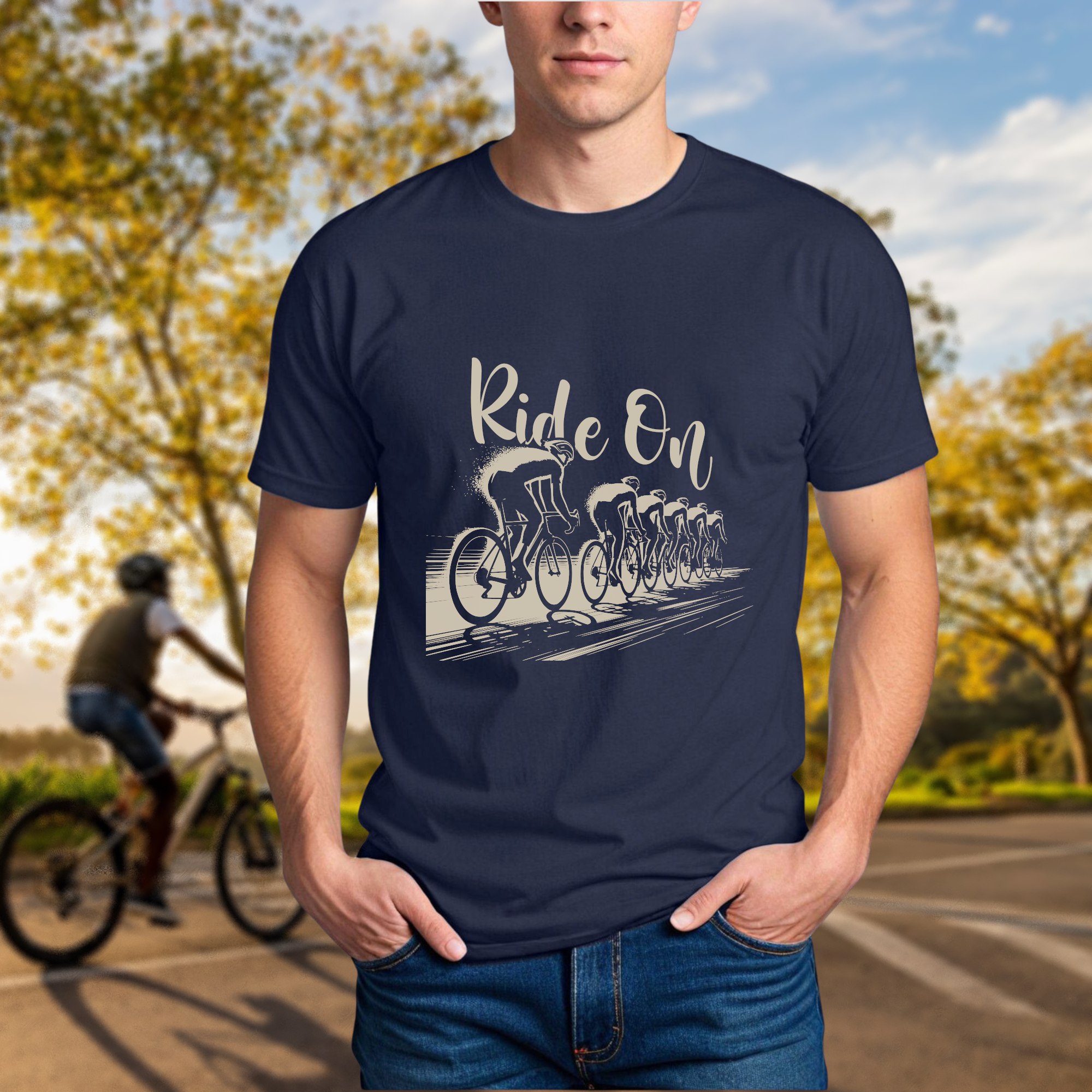 "Ride On" Paceline Tee - Chainline Collective