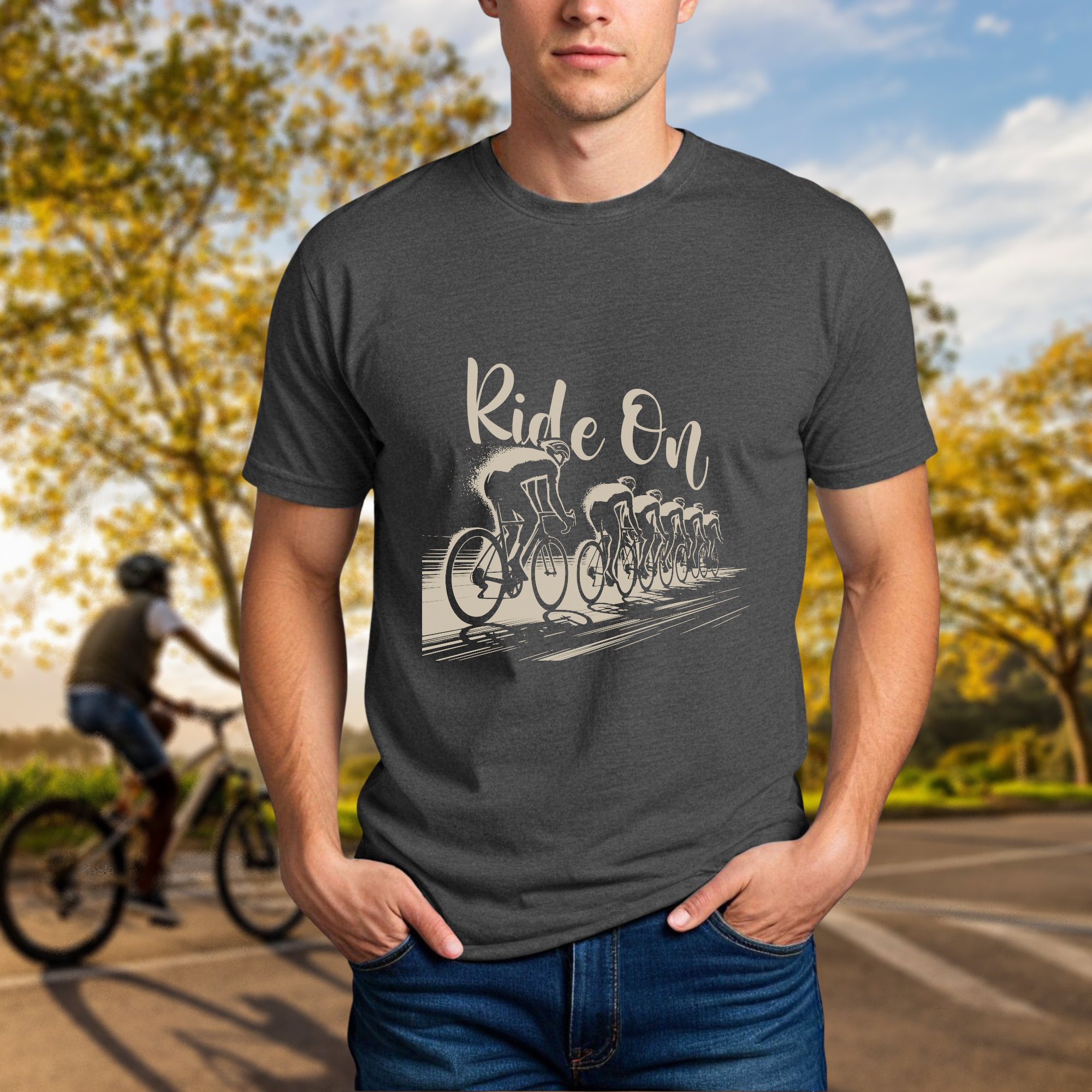 "Ride On" Paceline Tee - Chainline Collective