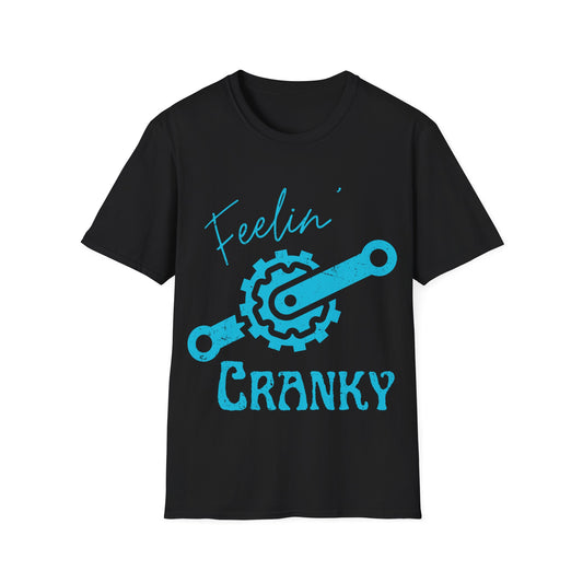 Feelin’ Cranky Cyclist T-Shirt – A Mood and a Gearset