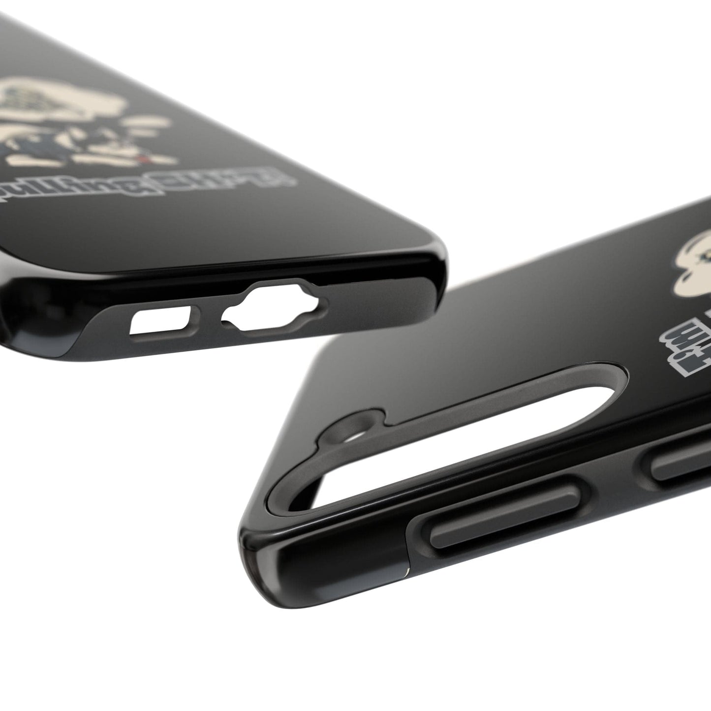 "I'm Not Pulling" Husky Cyclist Phone Case