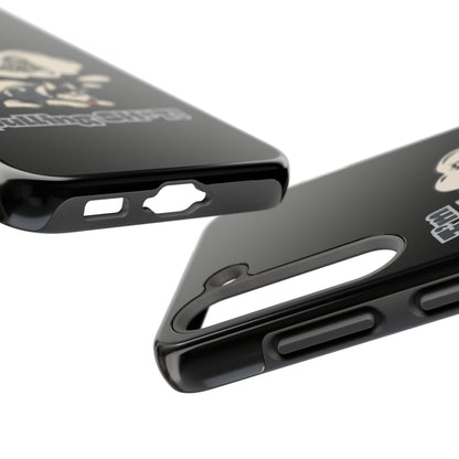 "I'm Not Pulling" Husky Cyclist Phone Case