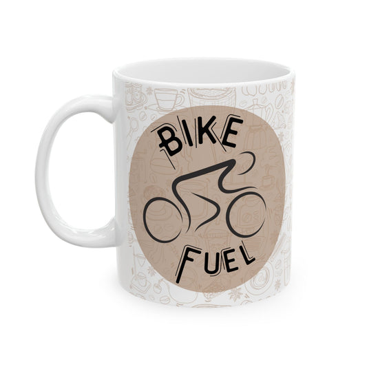 "Bike Fuel" coffee mug - Fuel Your Ride! - Chainline Collective