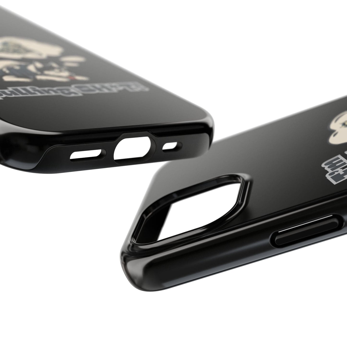 "I'm Not Pulling" Husky Cyclist Phone Case