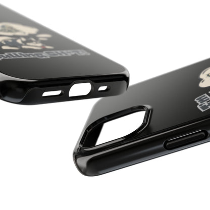 "I'm Not Pulling" Husky Cyclist Phone Case