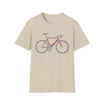 Road Bike Anatomy T-Shirt