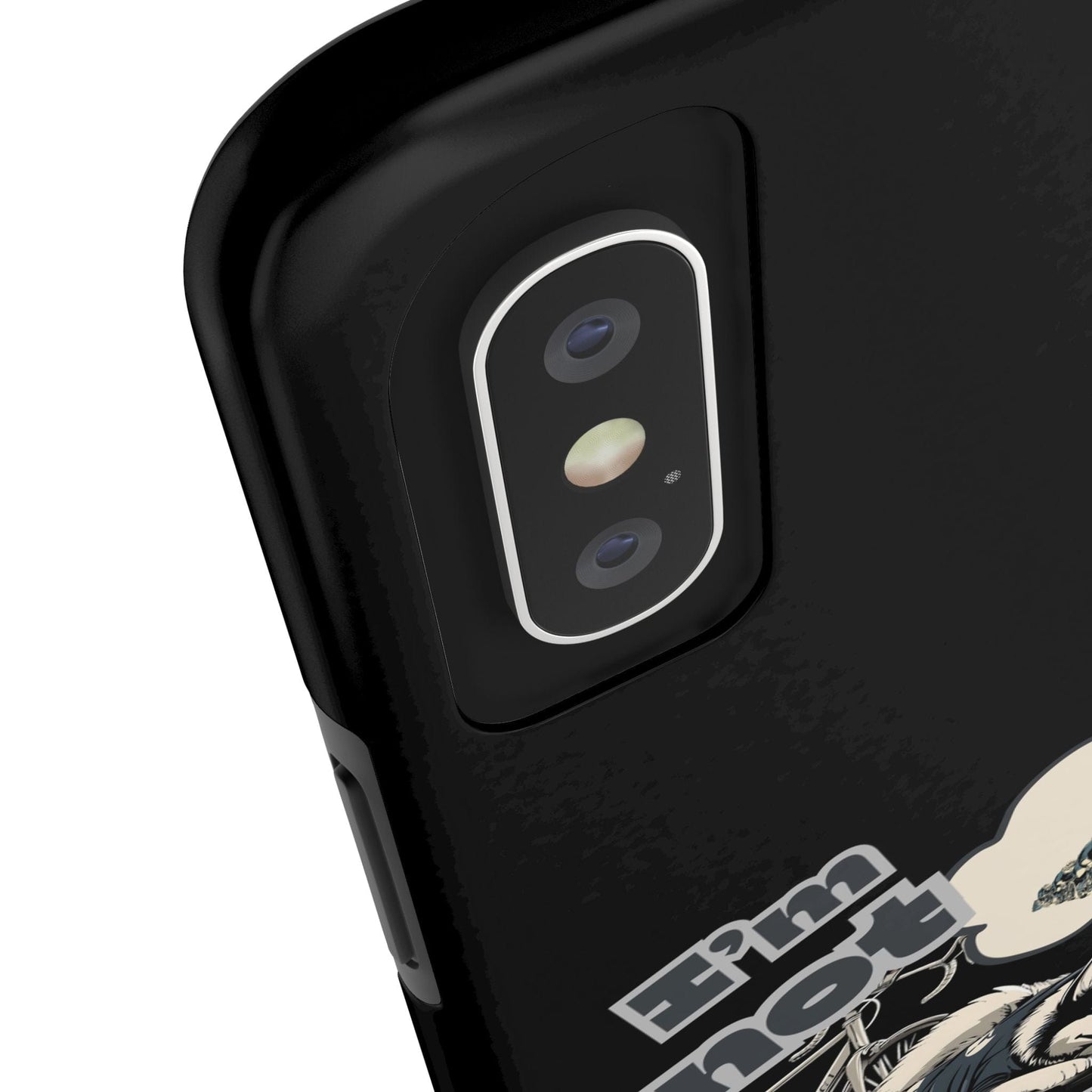 "I'm Not Pulling" Husky Cyclist Phone Case
