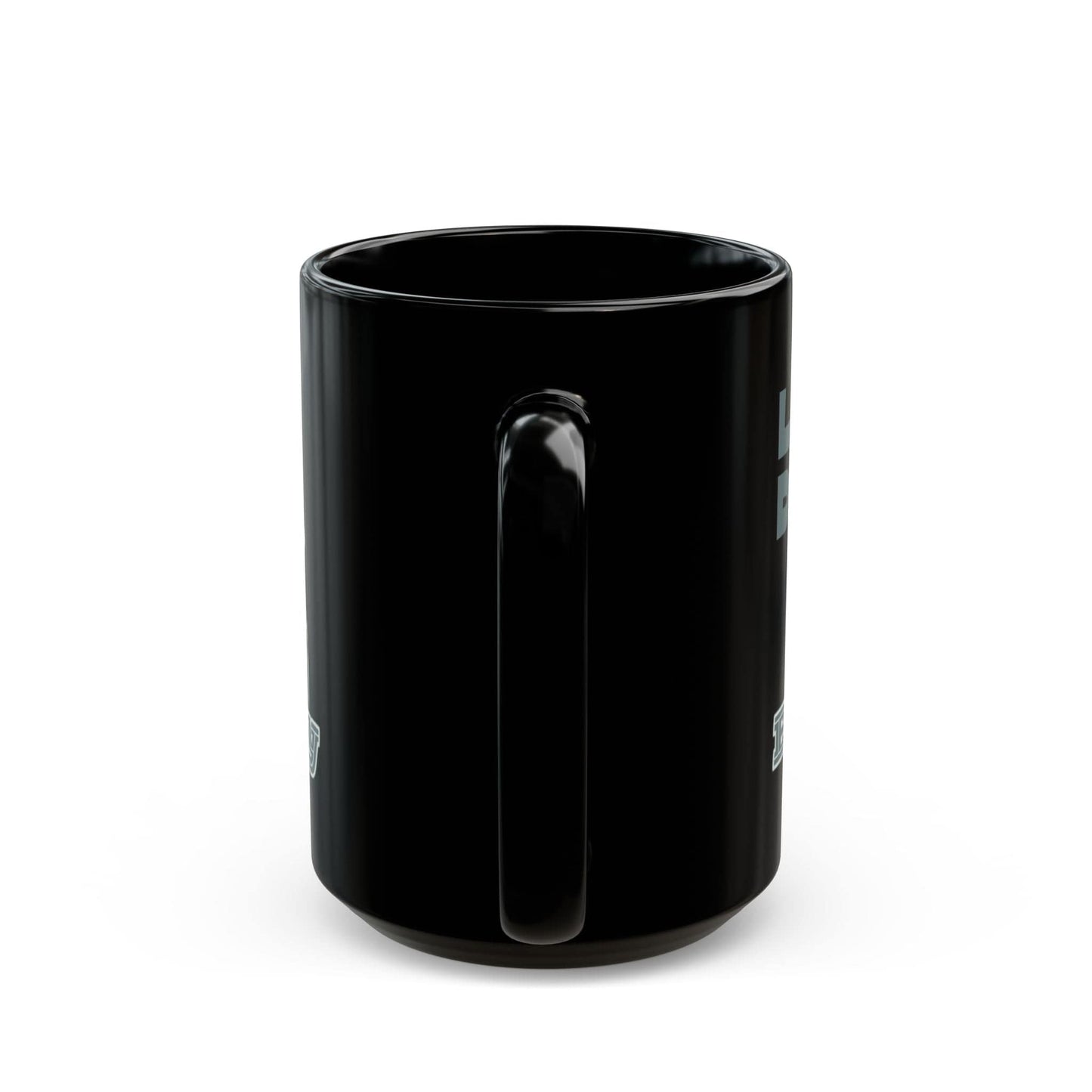 "Lead Dog Energy" Black Ceramic Cyclist Mug - Chainline Collective