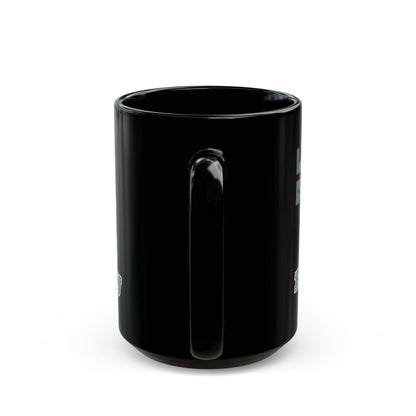 "Lead Dog Energy" Black Ceramic Cyclist Mug - Chainline Collective