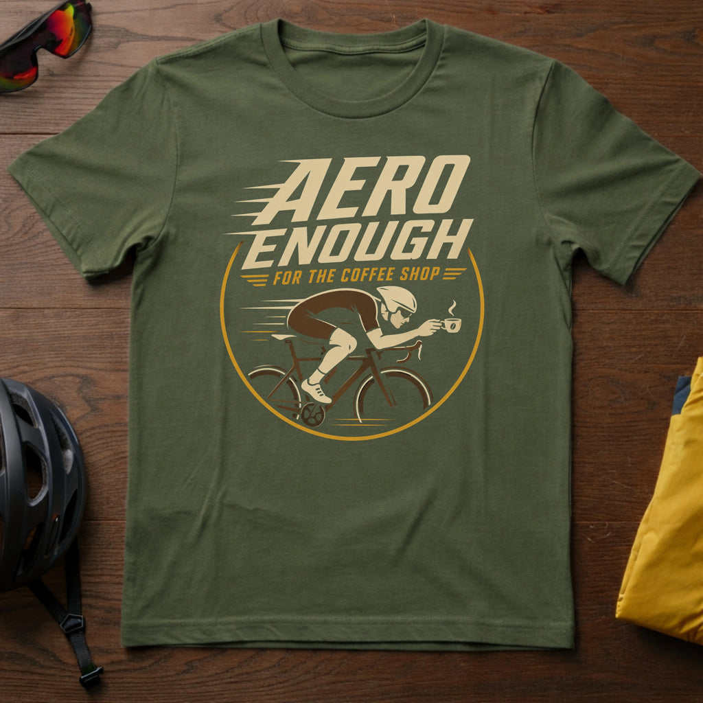 Aero Enough for the Coffee Shop Tee