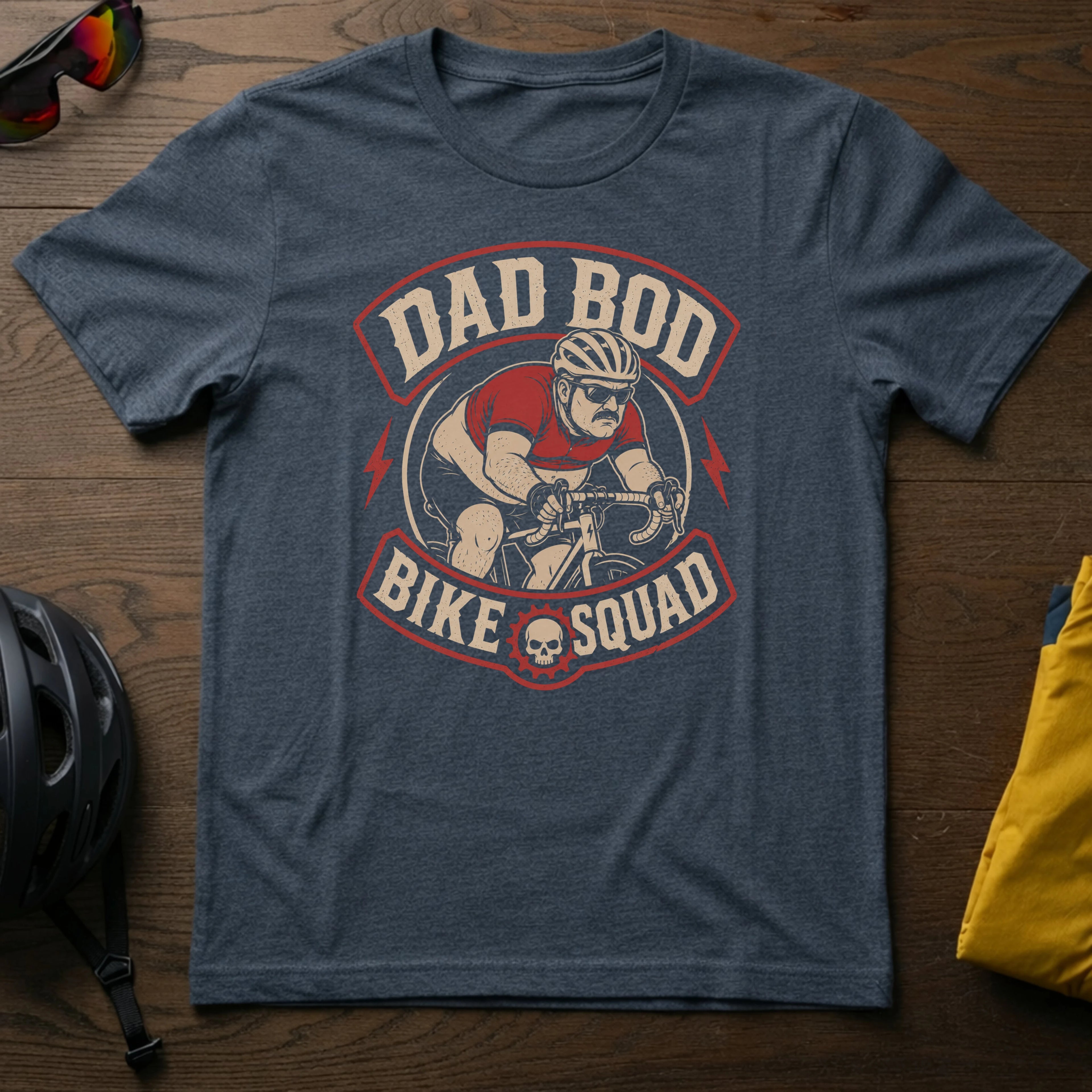 Dad Bod Bike Squad Tee