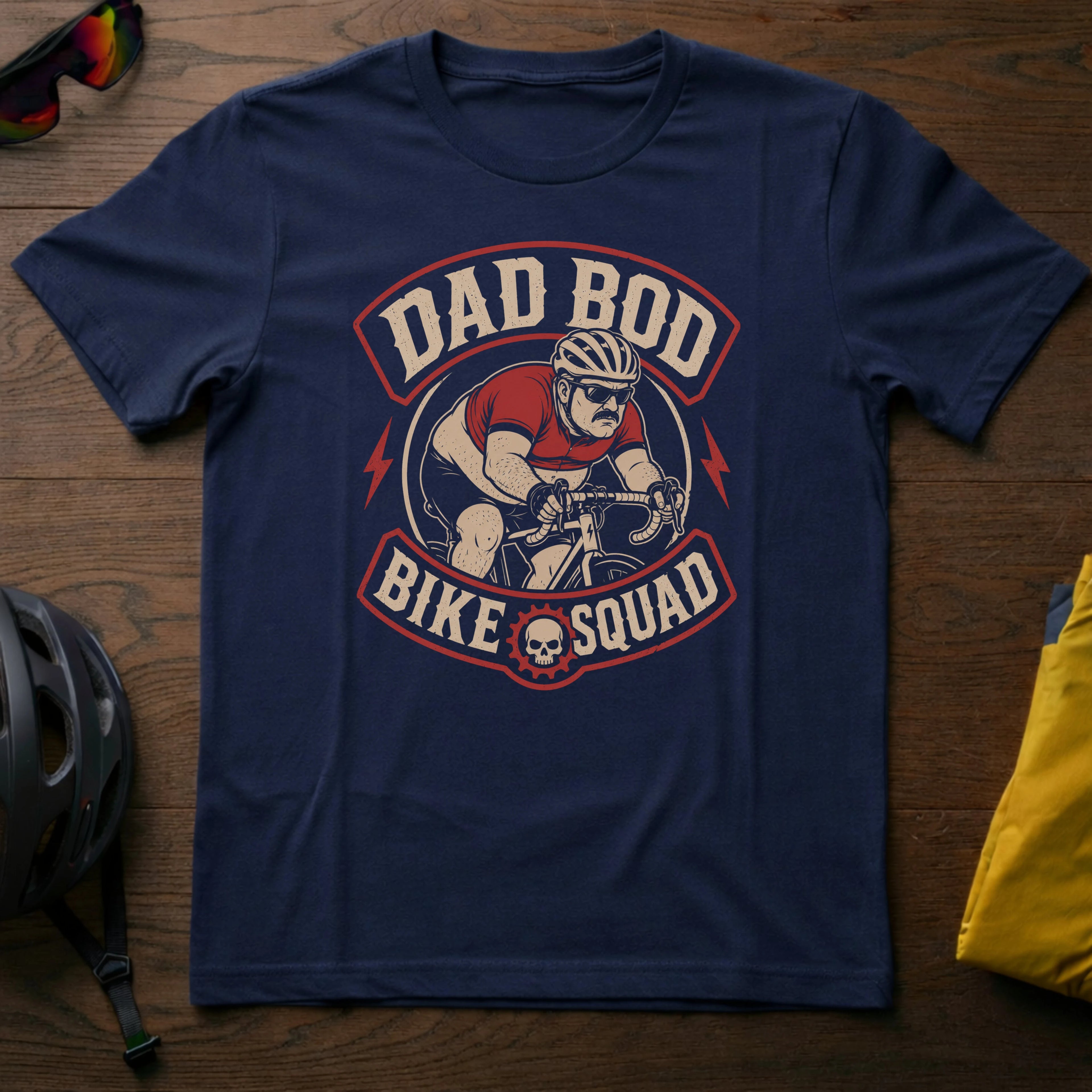 Dad Bod Bike Squad Tee