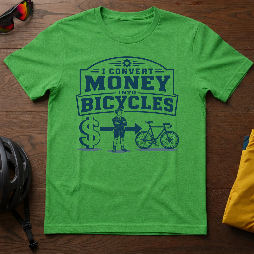 I Convert Money Into Bicycles Tee