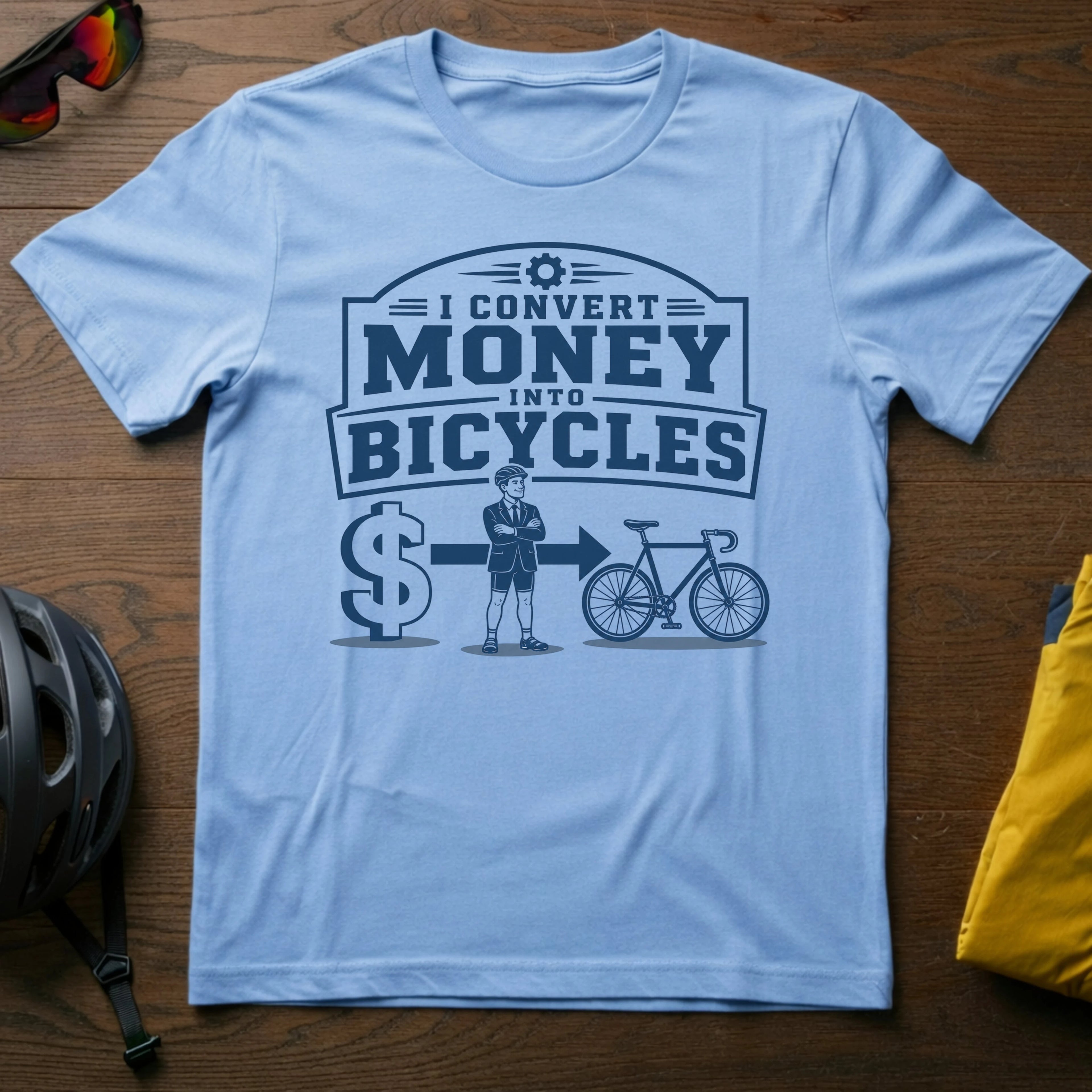 I Convert Money Into Bicycles Tee