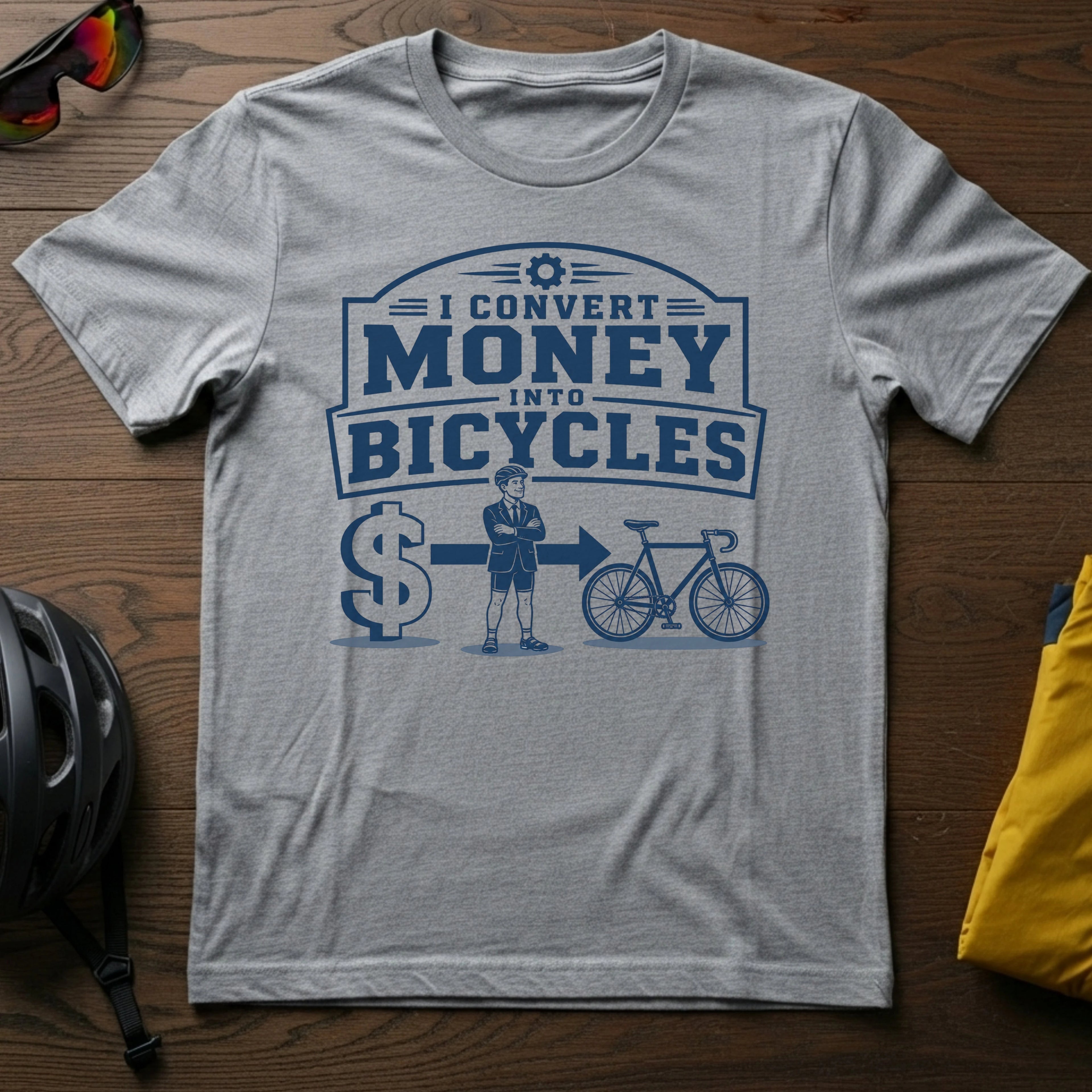 I Convert Money Into Bicycles Tee