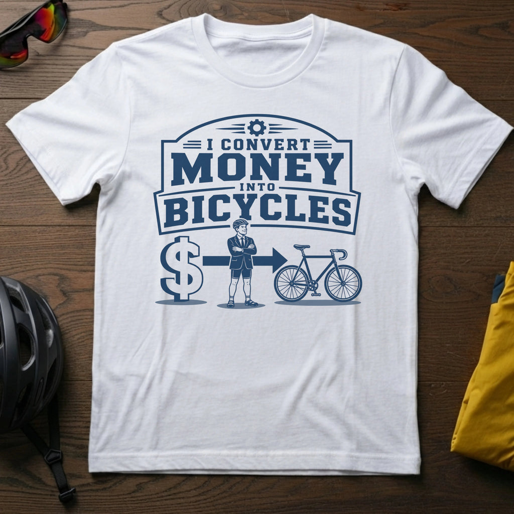 I Convert Money Into Bicycles Tee
