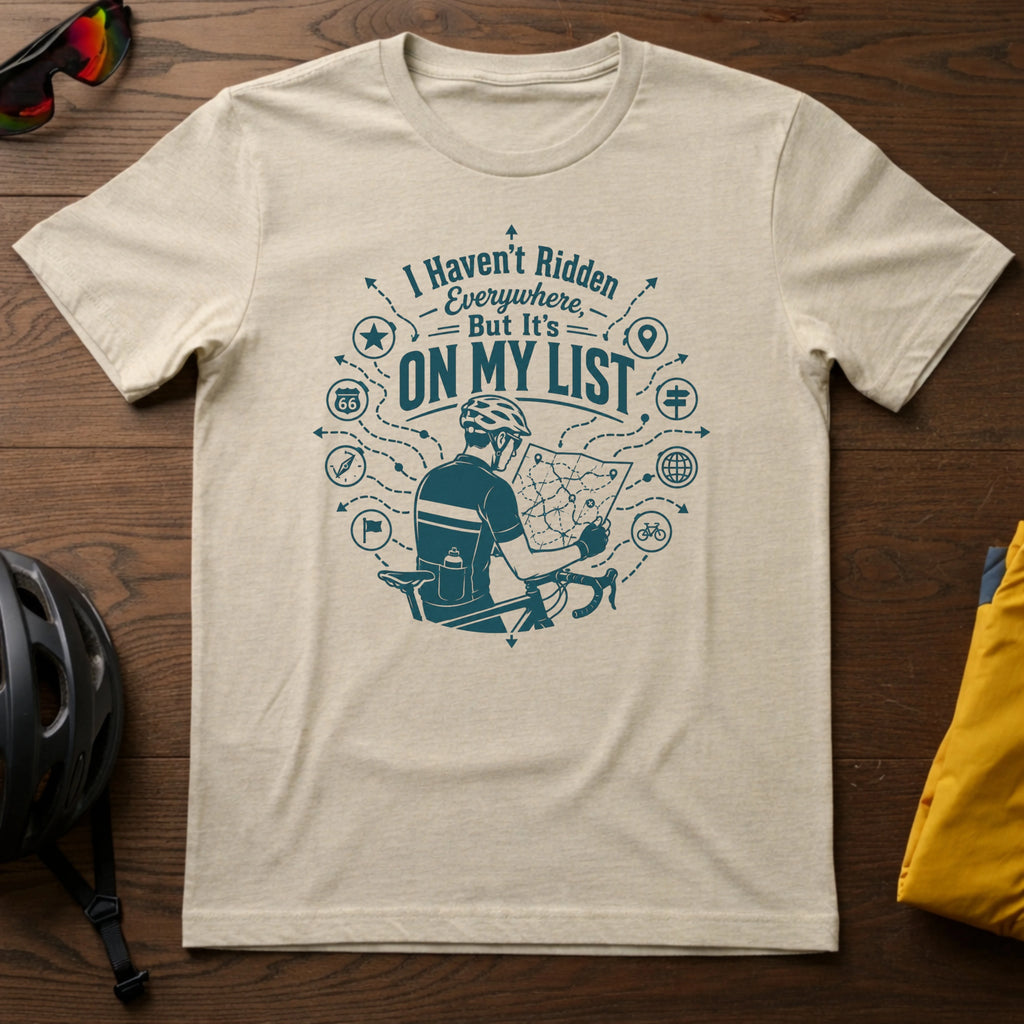 I Haven't Ridden Everywhere But It's On My List Tee