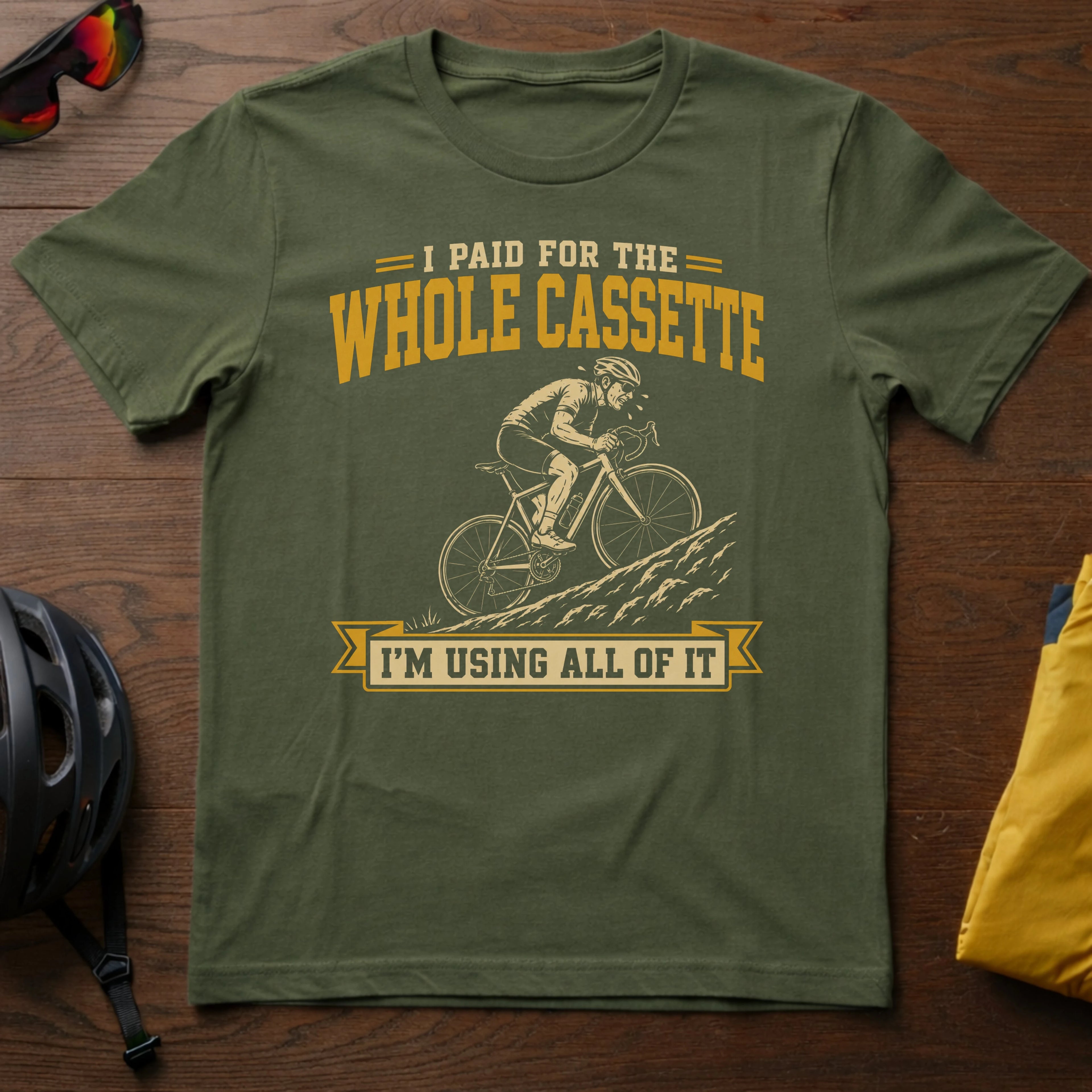 "I Paid For The Whole Cassette. I'm Using All of It" Tee