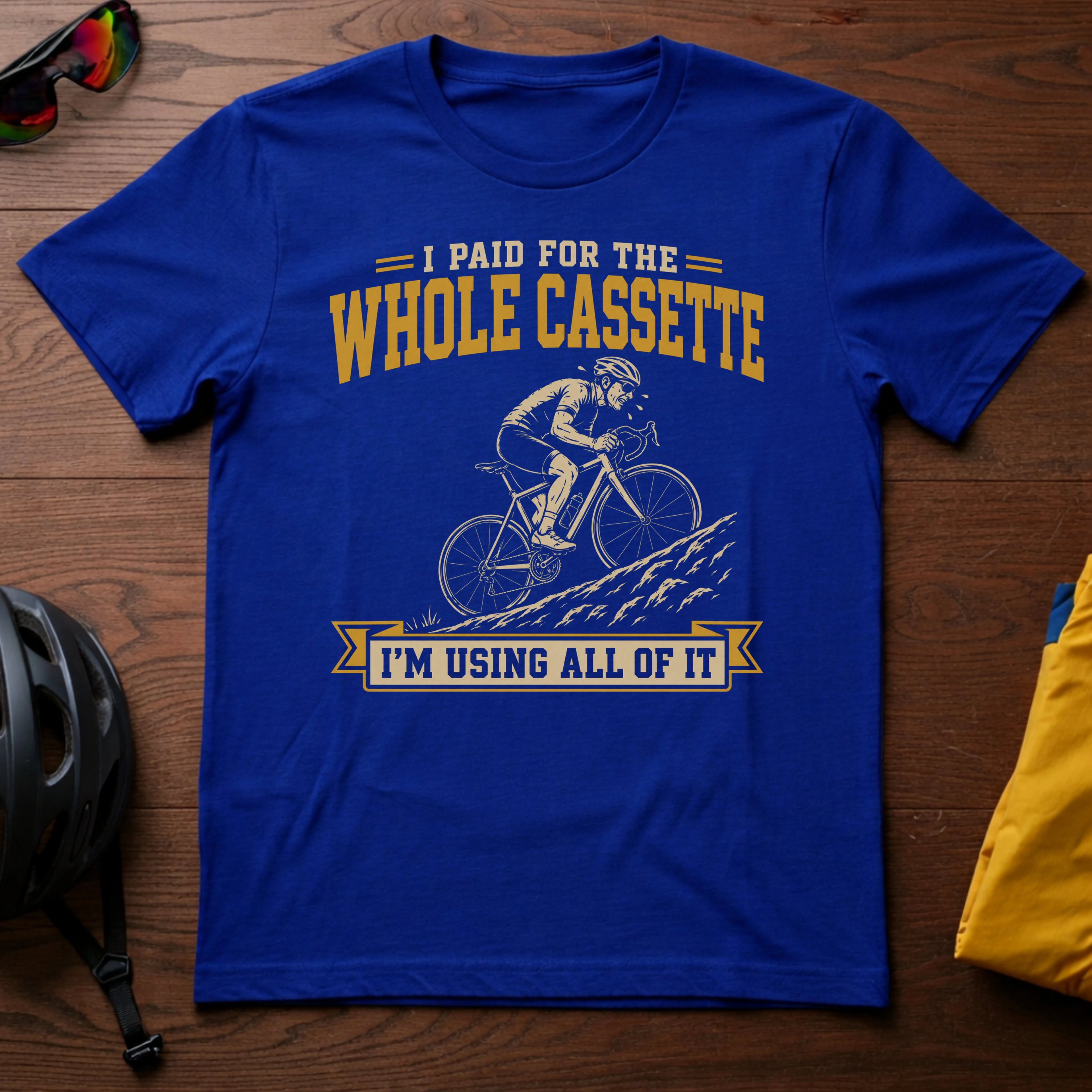"I Paid For The Whole Cassette. I'm Using All of It" Tee
