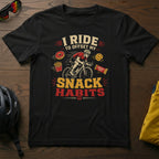 I Ride to Offset My Snack Habits Tee