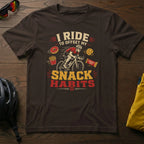 I Ride to Offset My Snack Habits Tee