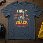 I Ride to Offset My Snack Habits Tee