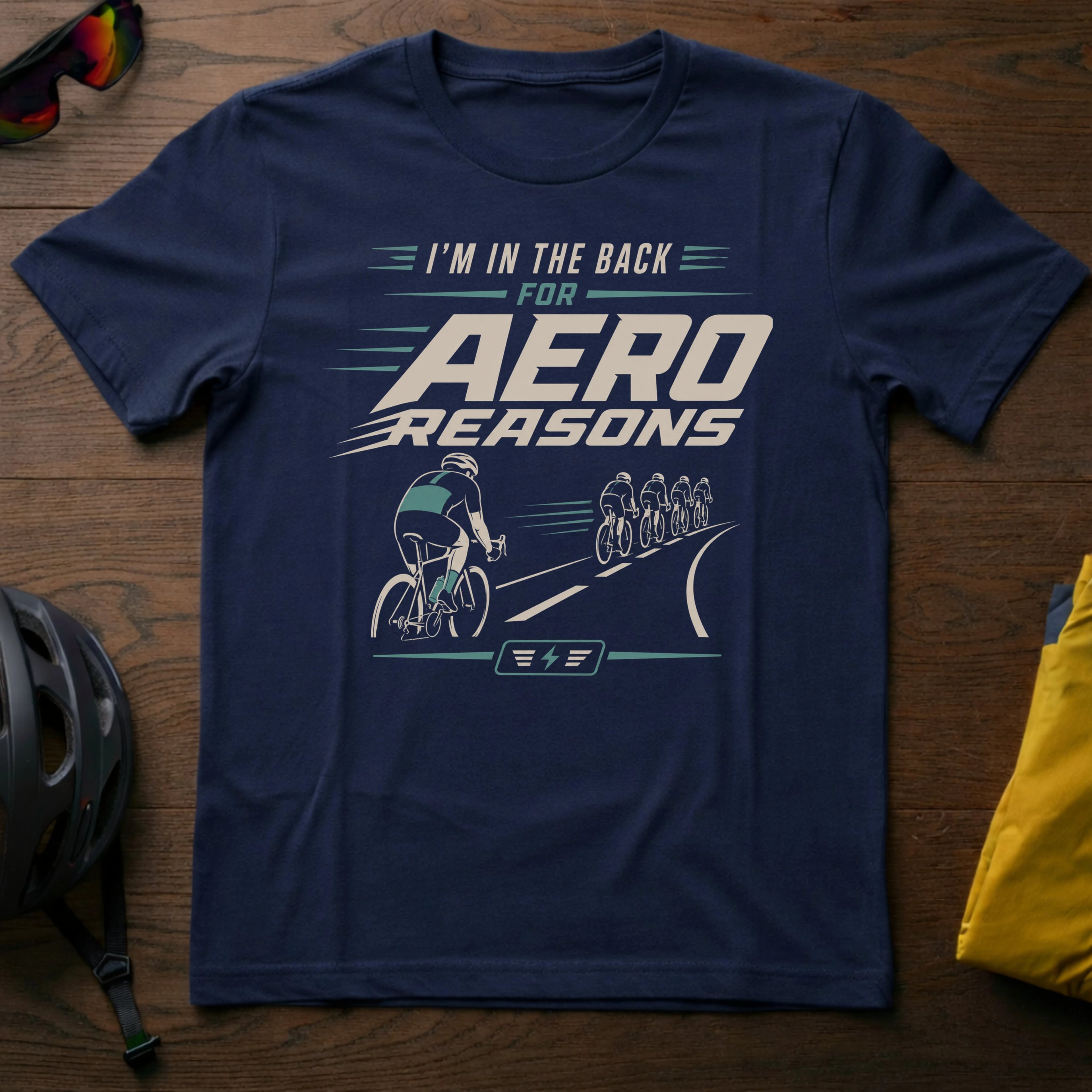 I'm in the Back for Aero Reasons Tee