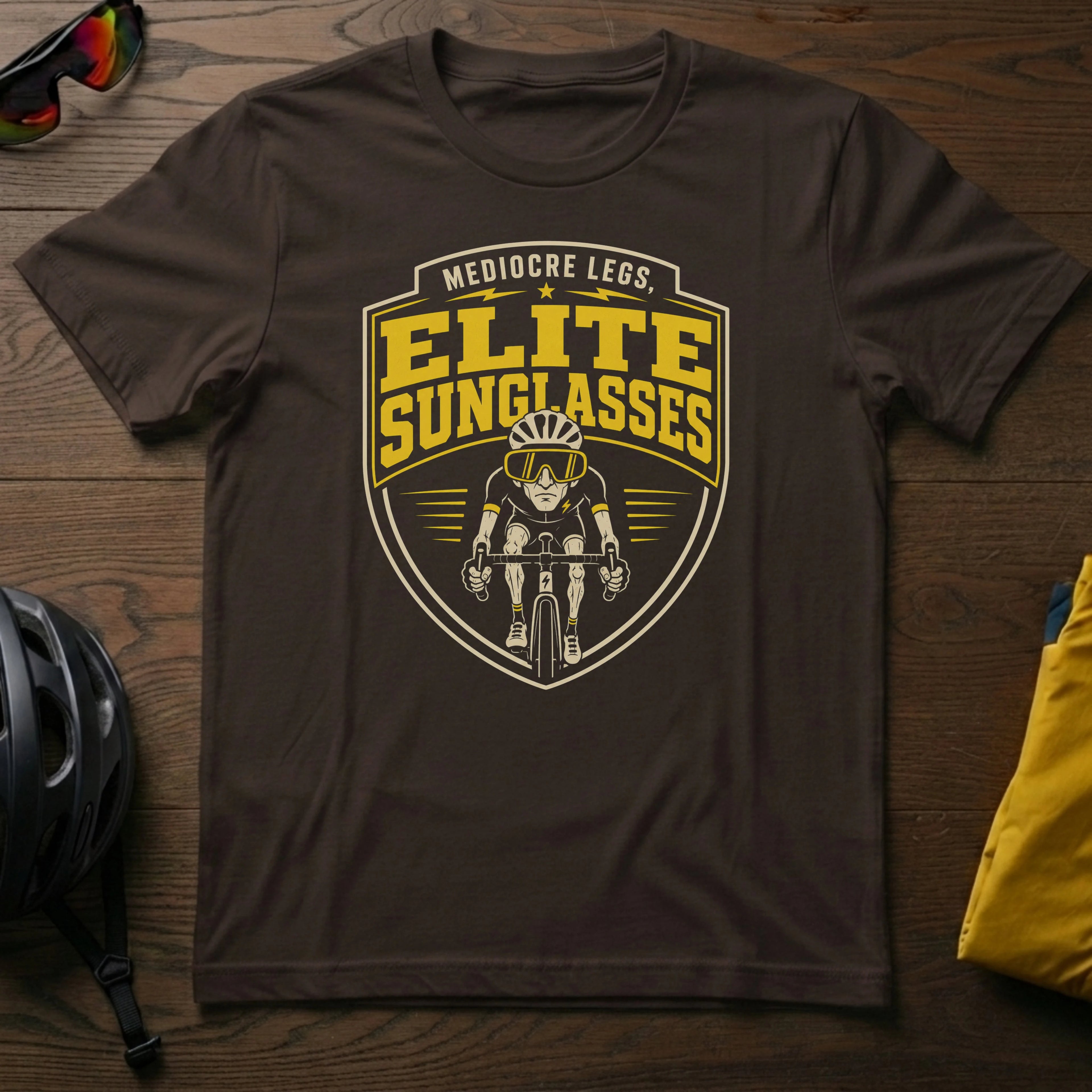 Mediocre Legs, Elite Sunglasses Tee