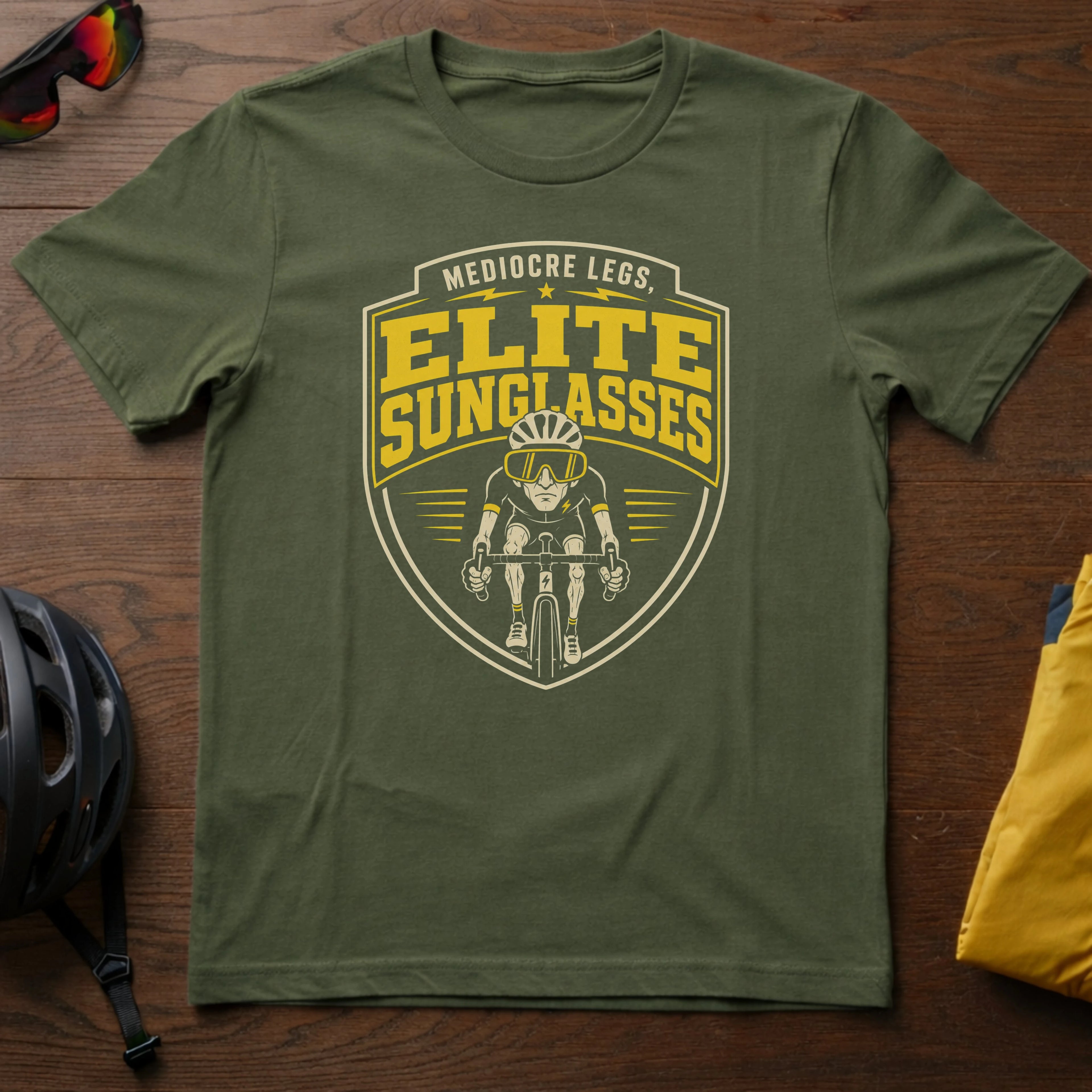 Mediocre Legs, Elite Sunglasses Tee