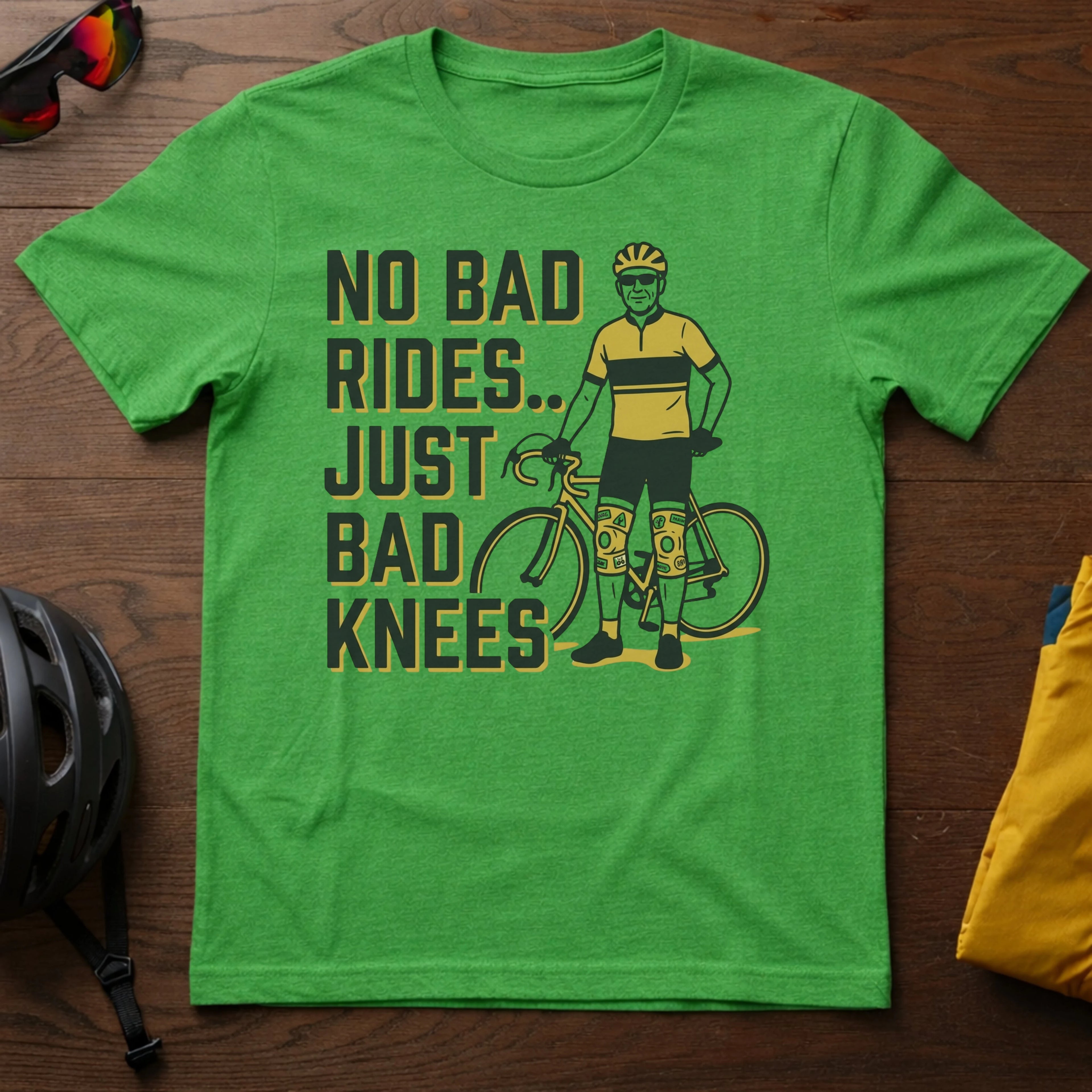 No Bad Rides. Just Bad Knees Tee