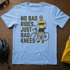 No Bad Rides. Just Bad Knees Tee
