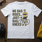 No Bad Rides. Just Bad Knees Tee