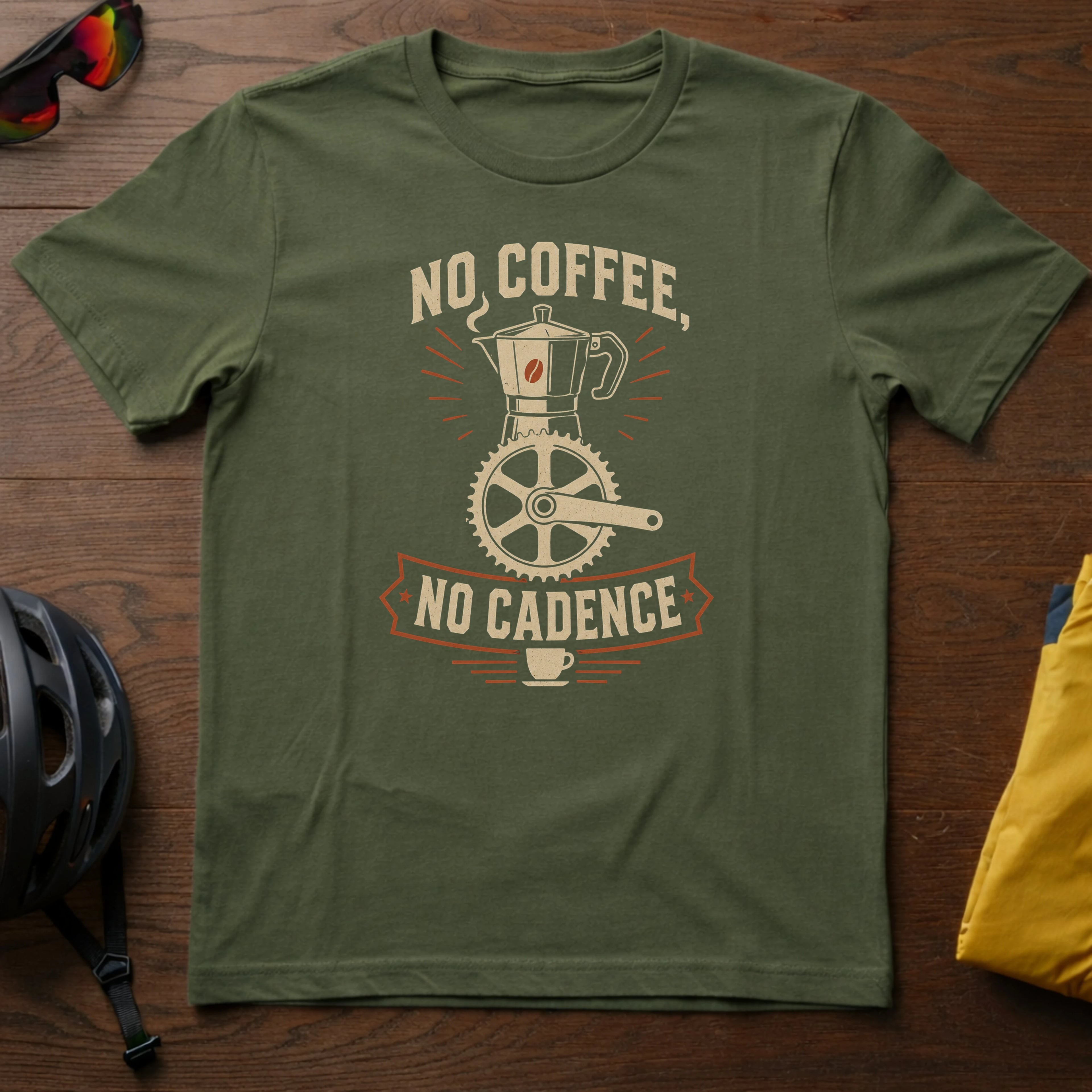 No Coffee, No Cadence Tee