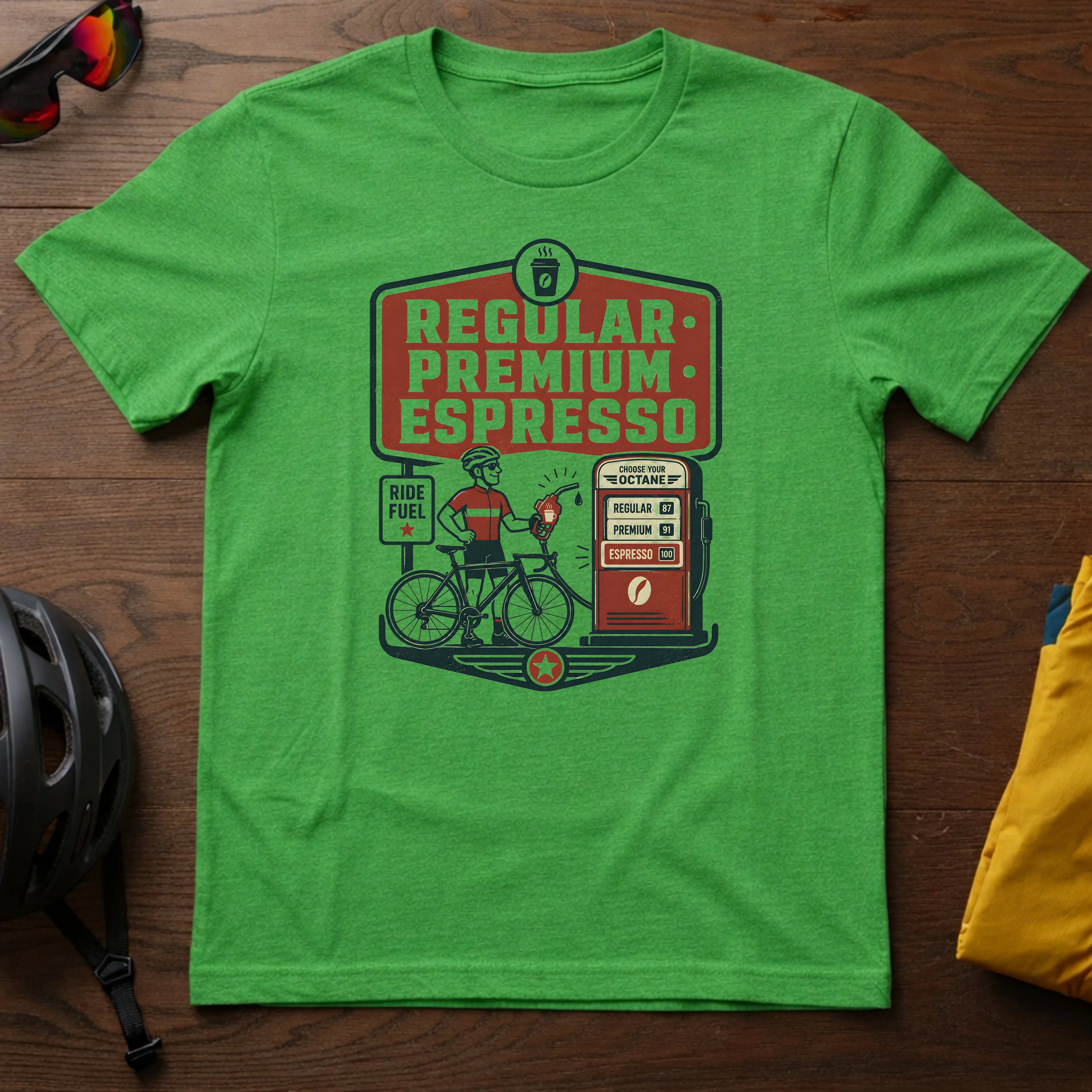 Regular, Premium, Espresso Ride Fuel Tee
