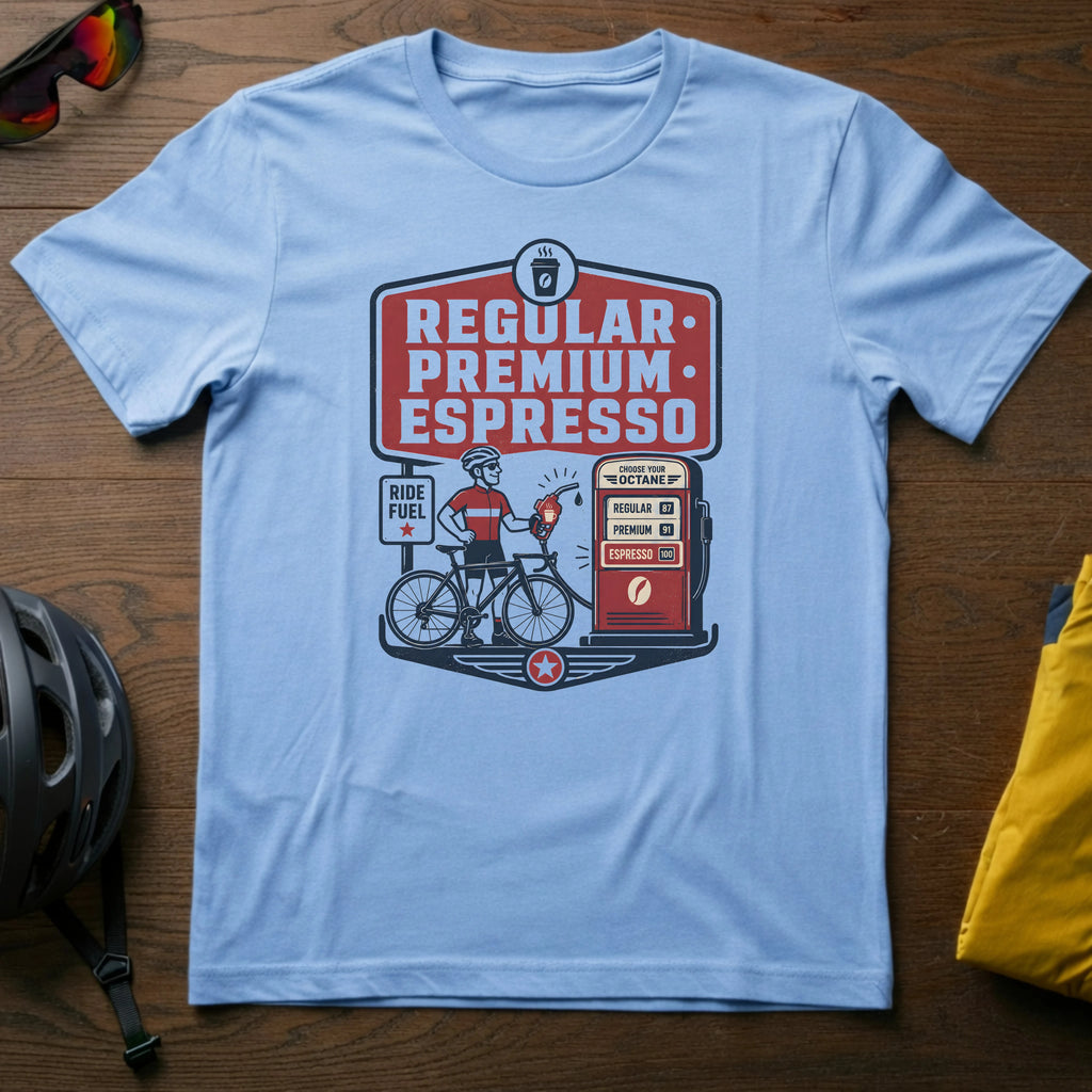Regular, Premium, Espresso Ride Fuel Tee