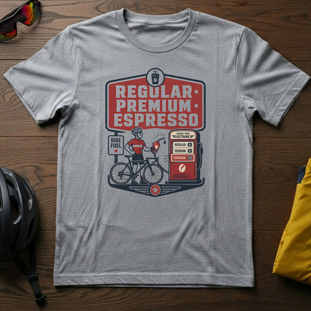 Regular, Premium, Espresso Ride Fuel Tee