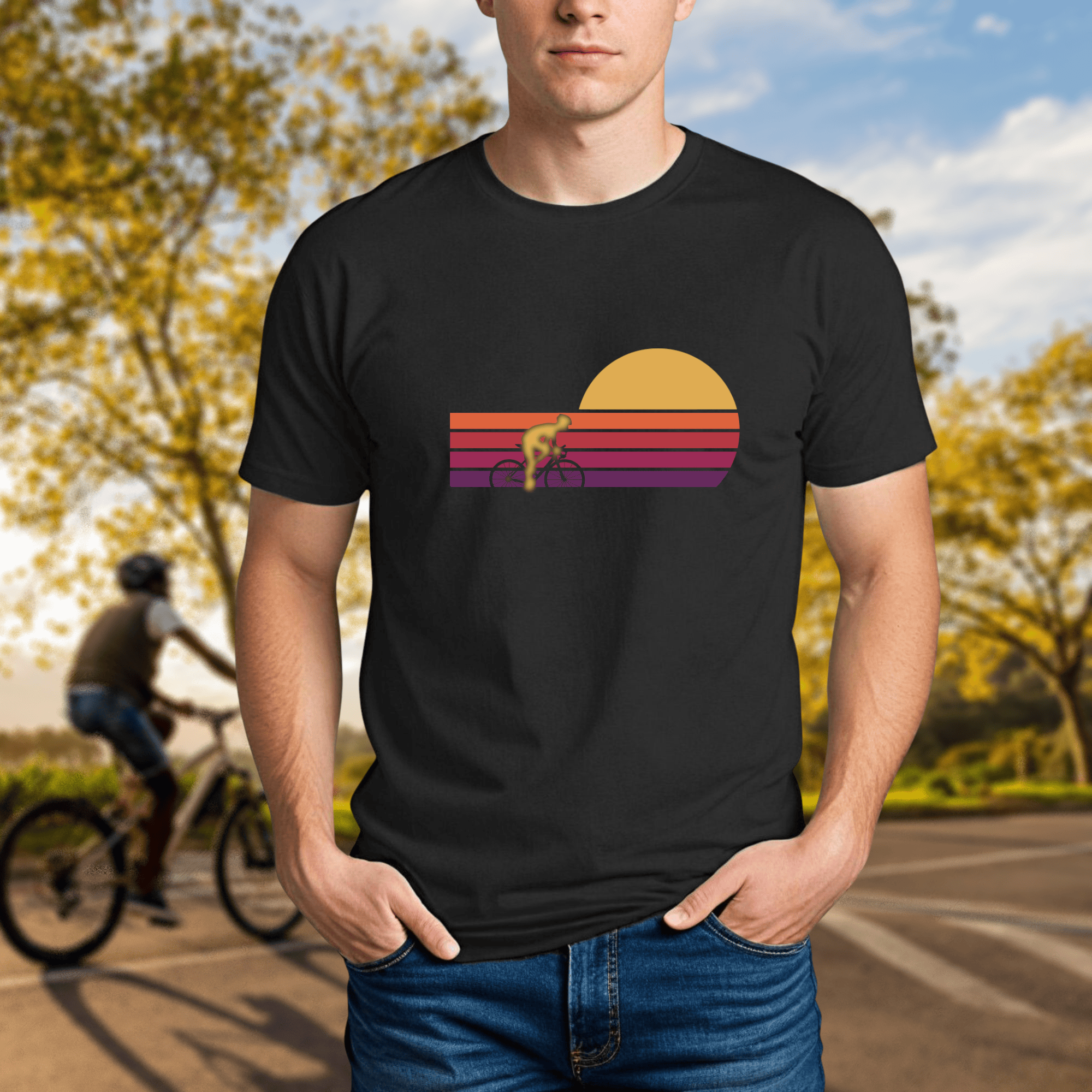 Bike Sunset Silhouette - Chainline Collective
